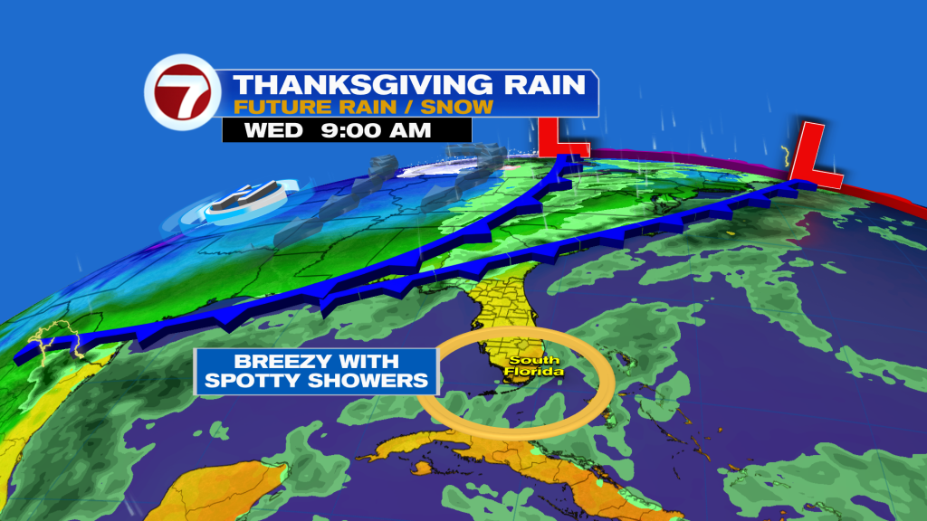 Mudanças chegando na semana do feriado de Ação de Graças.